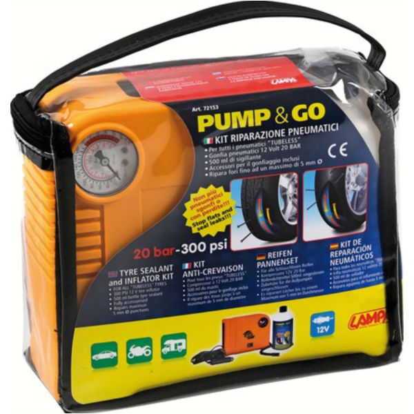 Pump & Go, Reifenreparaturkit
