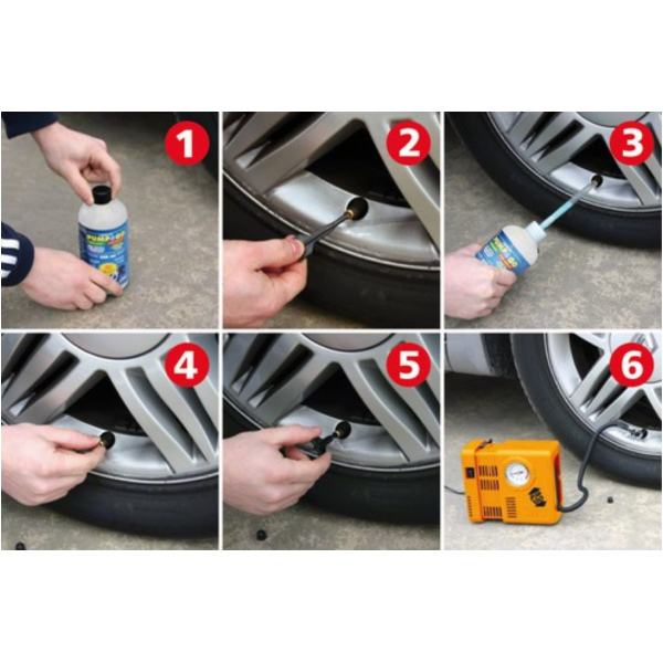 Pump & Go, Reifenreparaturkit