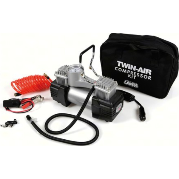 Twin-Air Kit, Zweizylinderkompressor, 12V - 200W