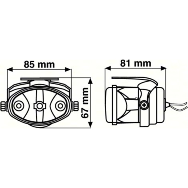 Felix, 2 Faden-Nebelscheinwerfer