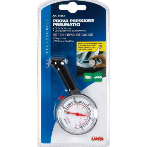 Reifendruckmesser aus Kunststoff