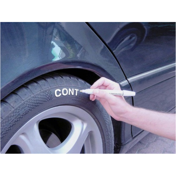 Stift für Reifenbeschriftung Weiß