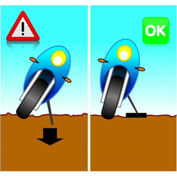 Stand.Mate Pad für Seitenständer