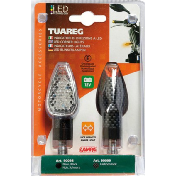 Tuareg, LED-Blinkerset - 12V LED - Carbondesign
