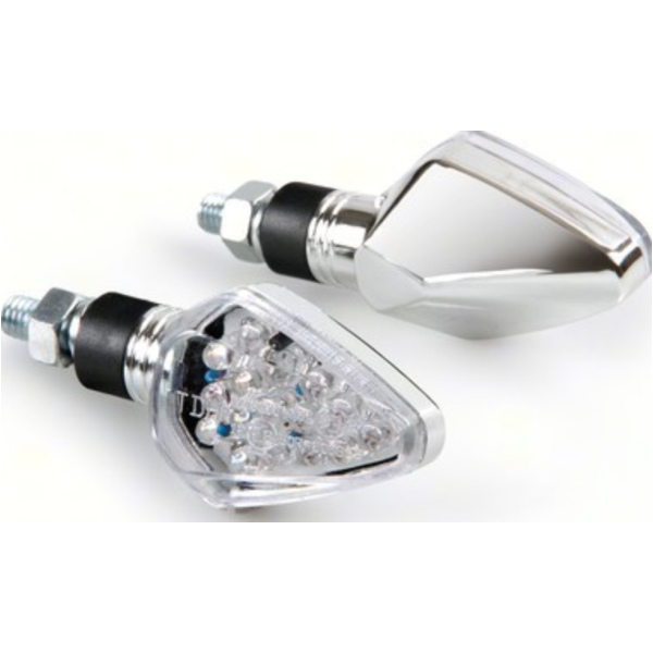 Penta LED Blinker Set 12V - Chrom Look