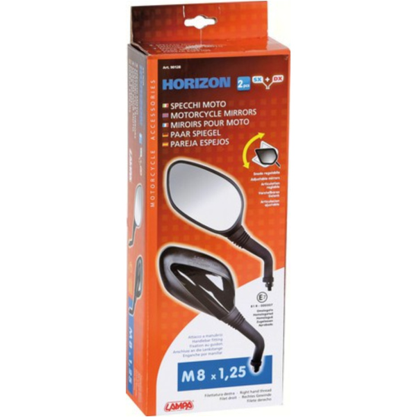 Horizon Rückspiegel Set M8x1,25