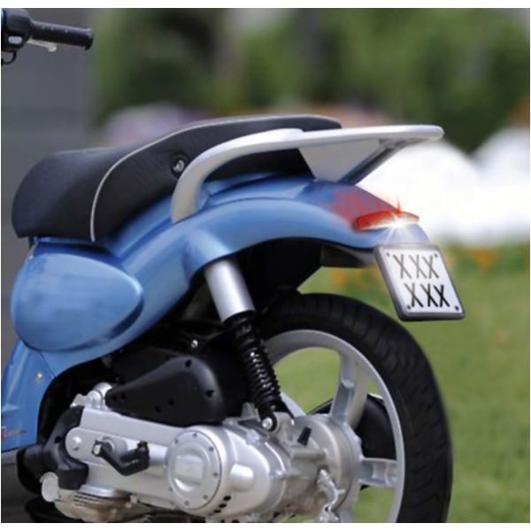 Porster LED Rück u. Bremslicht mit Nummernschildbeleuchtung 12V E-geprüft