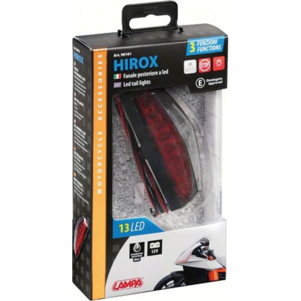 Hirox, LED-Rücklicht, 12V, E-geprüft