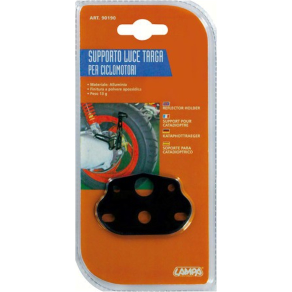 Halterung Nummernschildbeleuchtung für Mofas