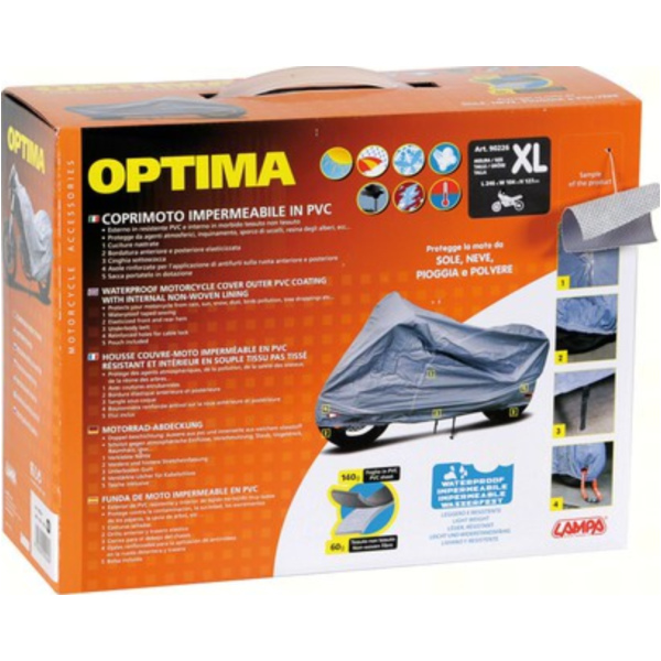 OPTIMA Motorradabdeckung - Gr. XL 246x127x104 cm (LHB)