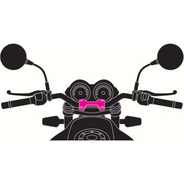 Opti-Screw M8 Schnellbefestigungsgrundsystem für Navi und Handy für M8 Schraube