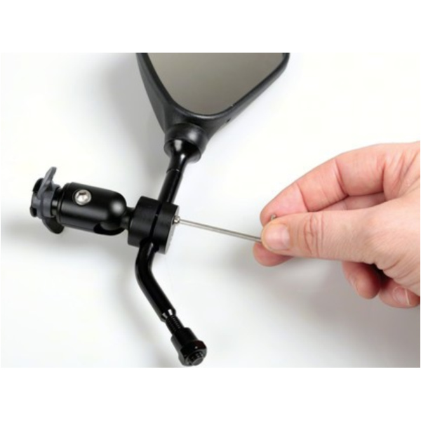 Opti-Mirror Schnellbefestigungsgrundsystem für Navi und Handy mit 9-14mm Klemme