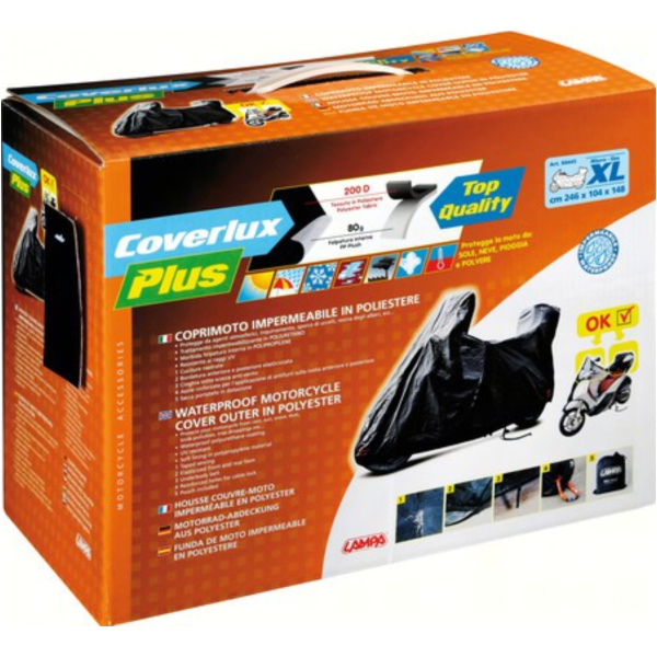 COVERLUX PLUS Motorrad Abdeckplane Gr. XL