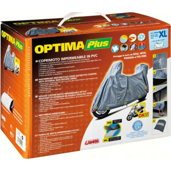 OPTIMA PLUS Motorrad Abdeckplane Gr. XL