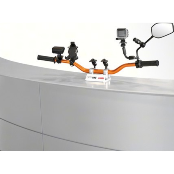 Motorradlenker für Produktausstellung Schnellbesfestigungssystem Opti-Line