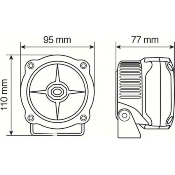 Max-Lum LED Doppelzusatzscheinwerfer 12V