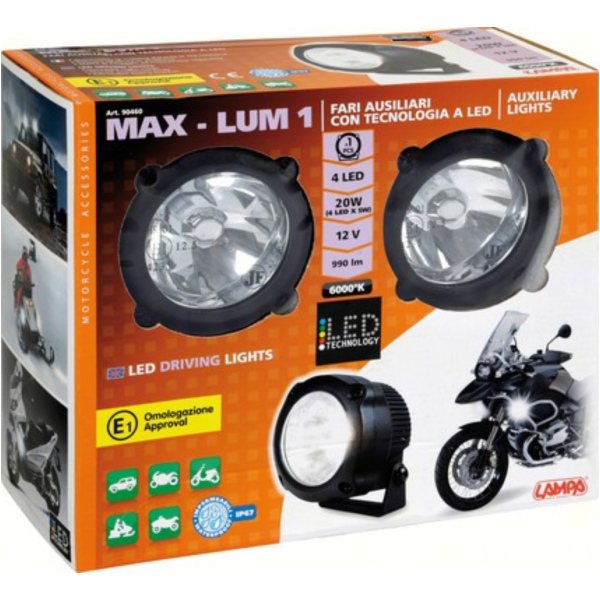 Max-Lum LED Doppelzusatzscheinwerfer 12V