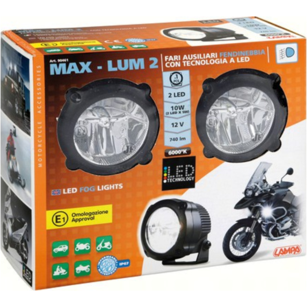Max-Lum 2, LED-Nebelscheinwerfer Set