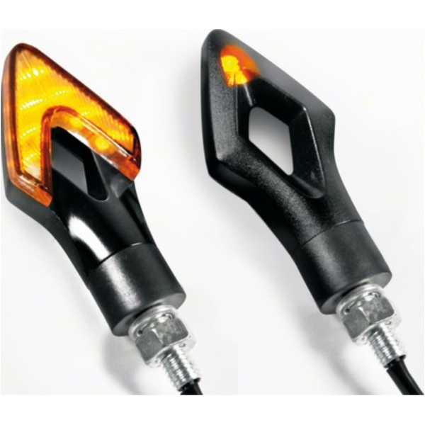 LED Blinker Set LUM, schwarz 12V