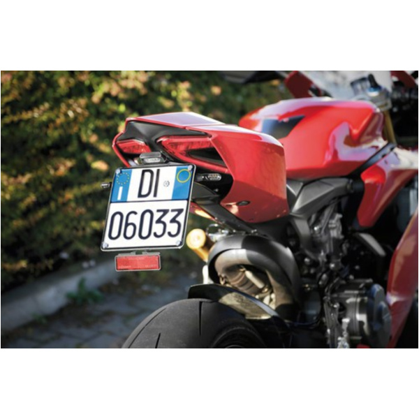 Nano LED Miniblinker Set 40x12mm 12V schwarz E-geprüft