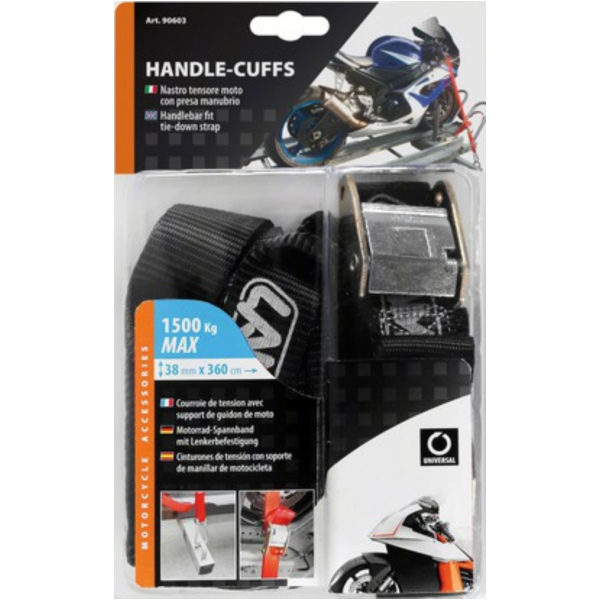 Handle-Cluffs Lenkerbefestigungriemenset 3,8x360cm bis 1500Kg