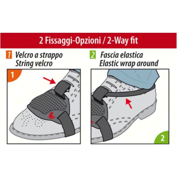 Schuhschutz aus Gummi, schwarz