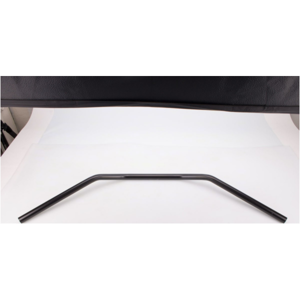 Motorradlenker 965mm / 1 - 25,4mm Stahllenker mit Kabelkerben MCL 133 SKK schwarz