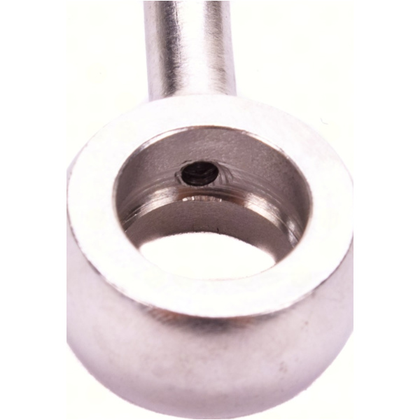 Fitting 10,2 mm, 20° gewinkelt, Edelstahl