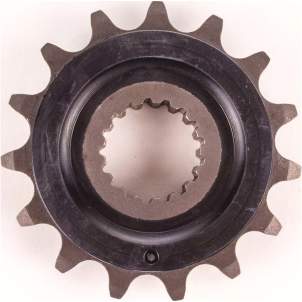 Zahnrad Ritzel gummiert 525T 15Z