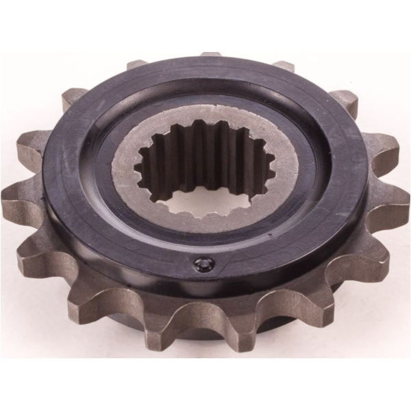 Zahnrad Ritzel gummiert 525T 15Z