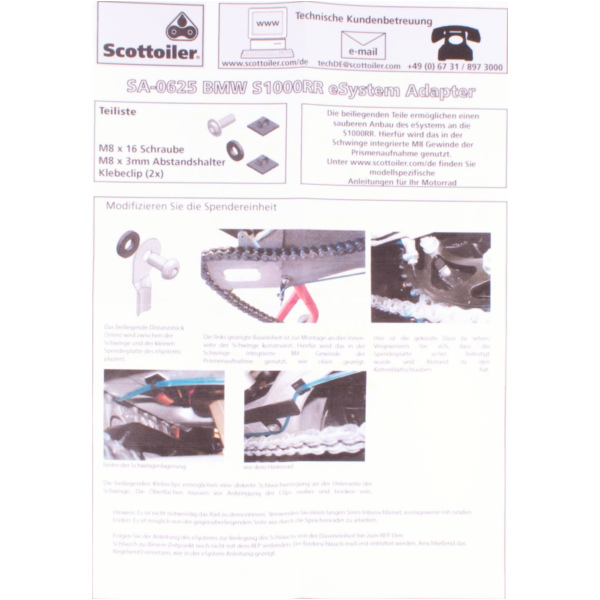 V-System spezial für: BMW F700/800GS ab 2017