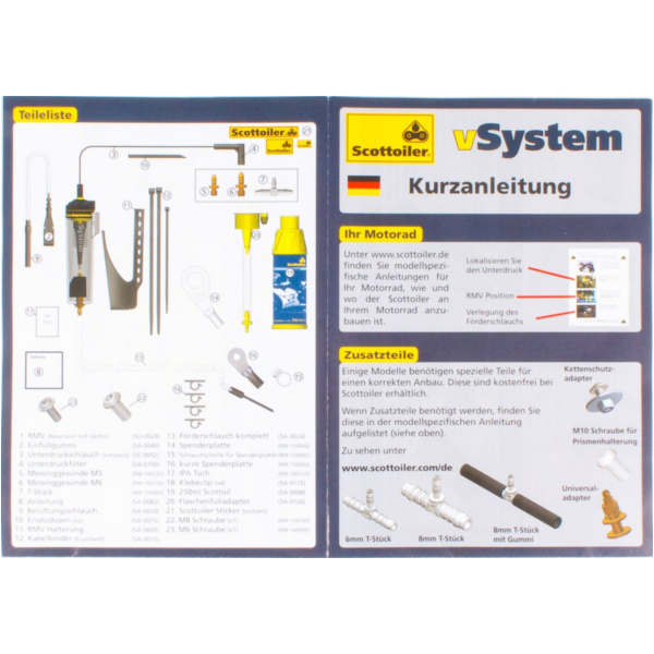 V-System spezial für: BMW S1000 (alle) ab 2017