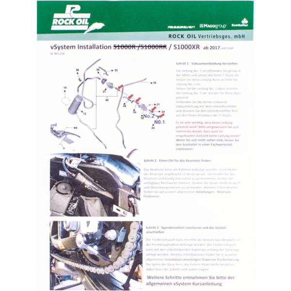 V-System spezial für: BMW S1000 (alle) ab 2017