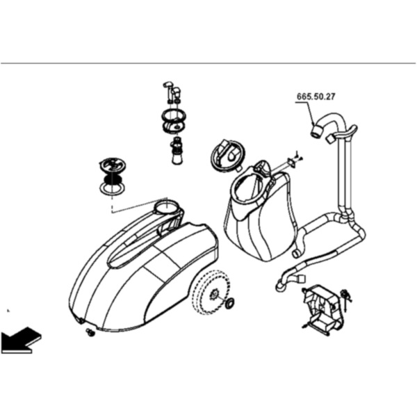 SAUGSCHLAUCH JMP für: REX 350