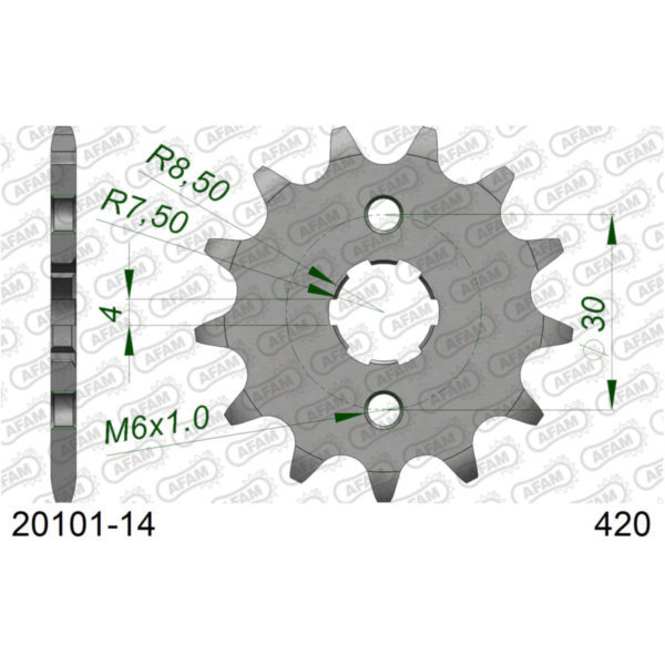 Ritzel AFAM 420 - 14Z 2010114