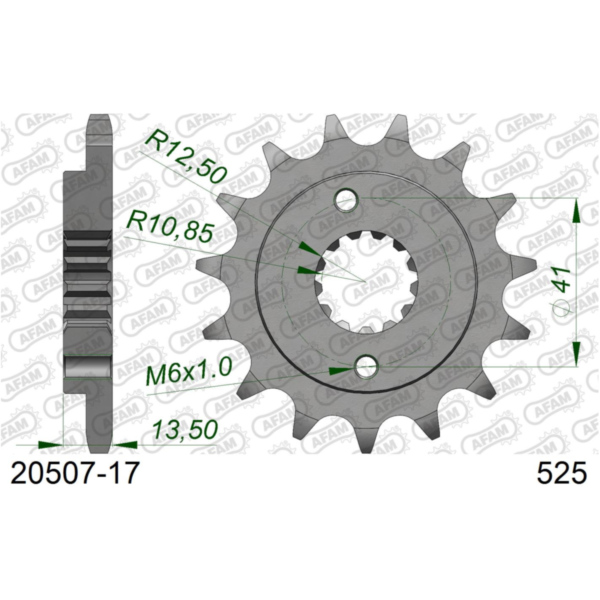 Ritzel AFAM 525 - 17Z 2050717