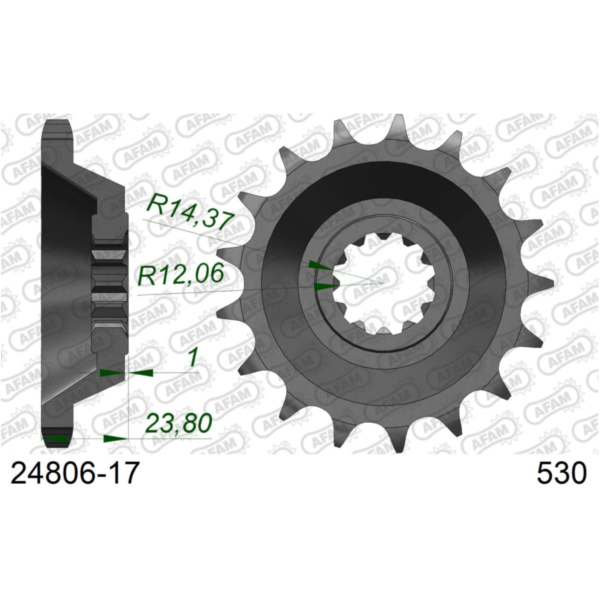 Ritzel AFAM 530 - 17Z 2480617