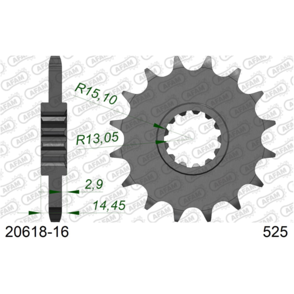 Ritzel AFAM 525 - 16Z 2061816