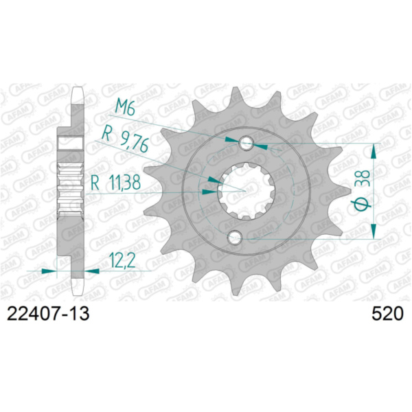 Ritzel AFAM 520 - 13Z 2240713
