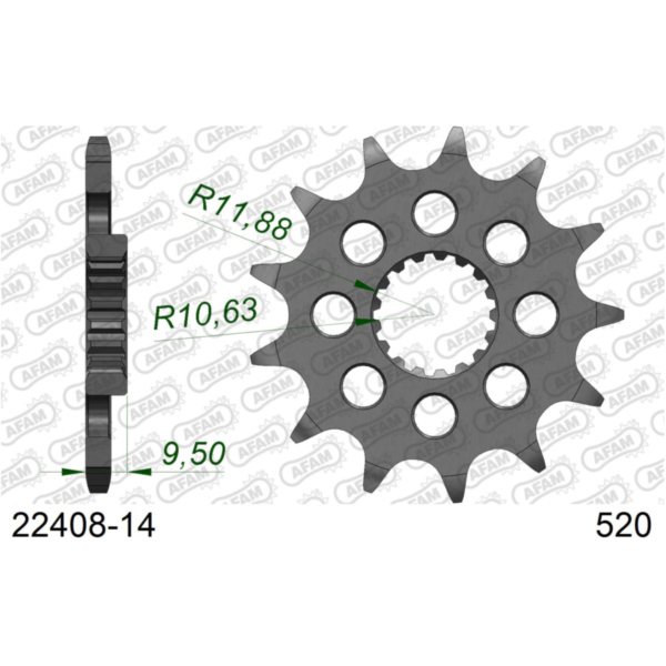 Ritzel AFAM 520 - 14Z 2240814