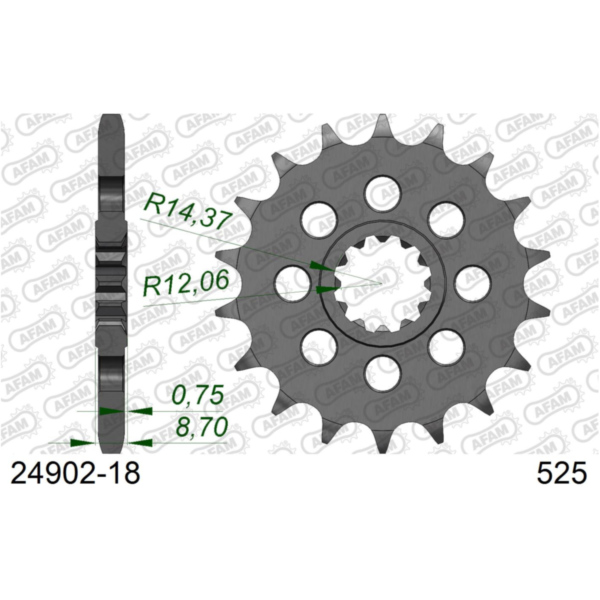 Ritzel AFAM 525 - 18Z 2490218