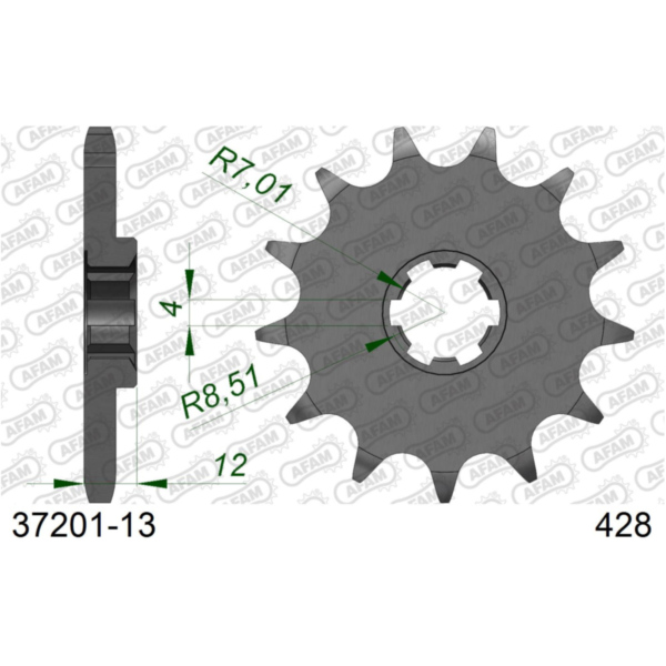 Ritzel AFAM 428 - 13Z 3720113
