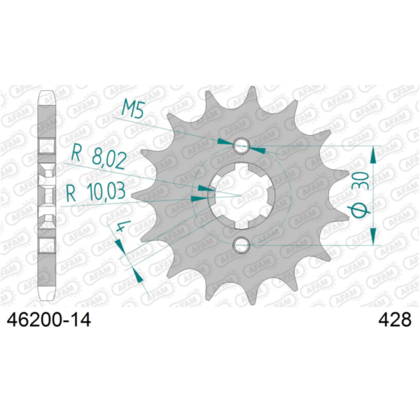 Ritzel AFAM 428 - 14Z 4620014