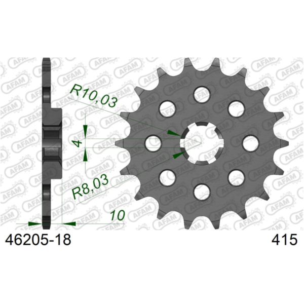 Ritzel AFAM 415 - 18Z 4620518