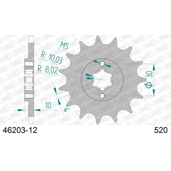 Ritzel AFAM 520 - 12Z 4620312