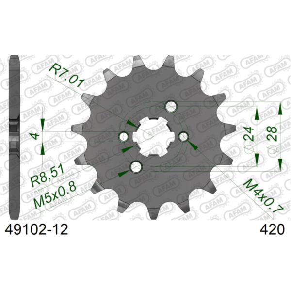 Ritzel AFAM 420 - 12Z 4910212