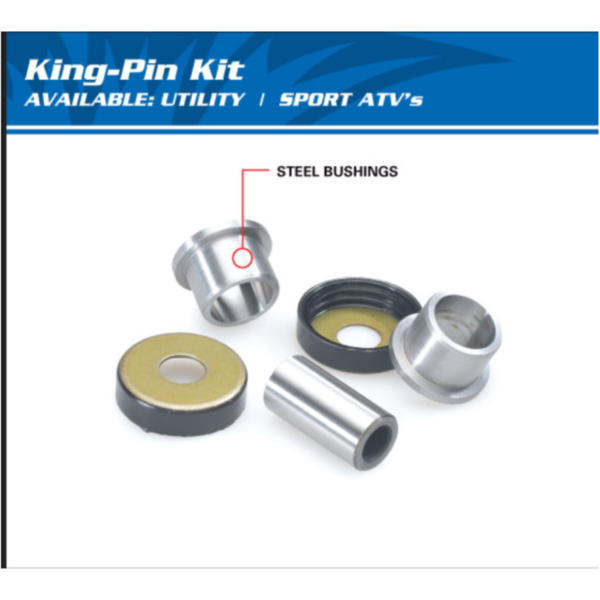 King Pin Kit für: Kawasaki KFX80 03-06