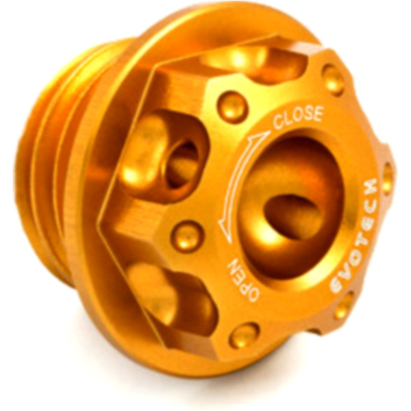 Öleinfüllschraube alu Evotech OFC04Rg