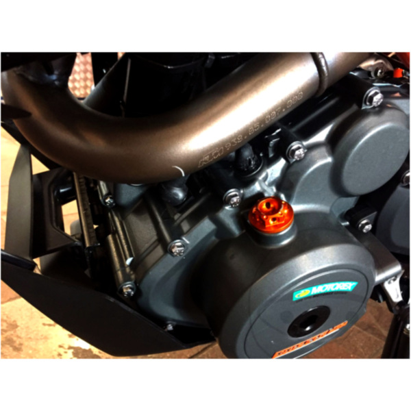 Öleinfüllschraube alu Evotech