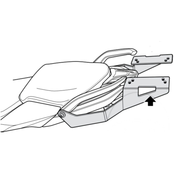Topcaseträger Shad W0RR15ST